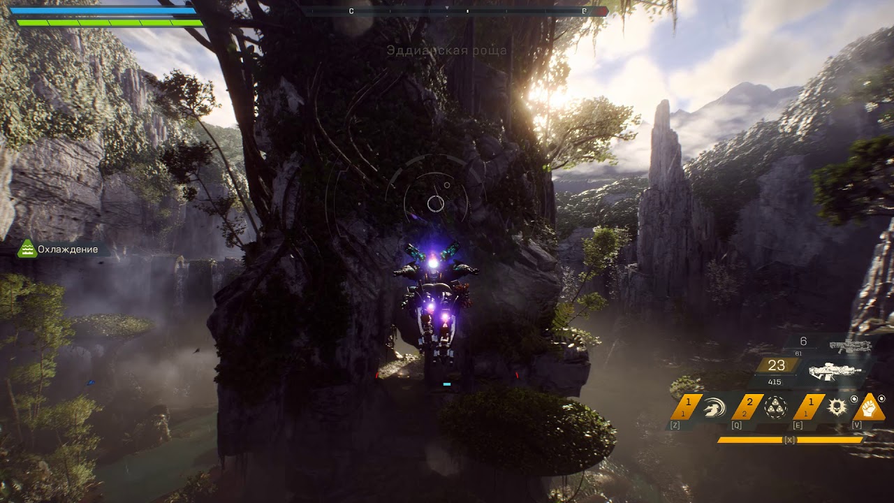 Anthem красивая графика на ультре 1080