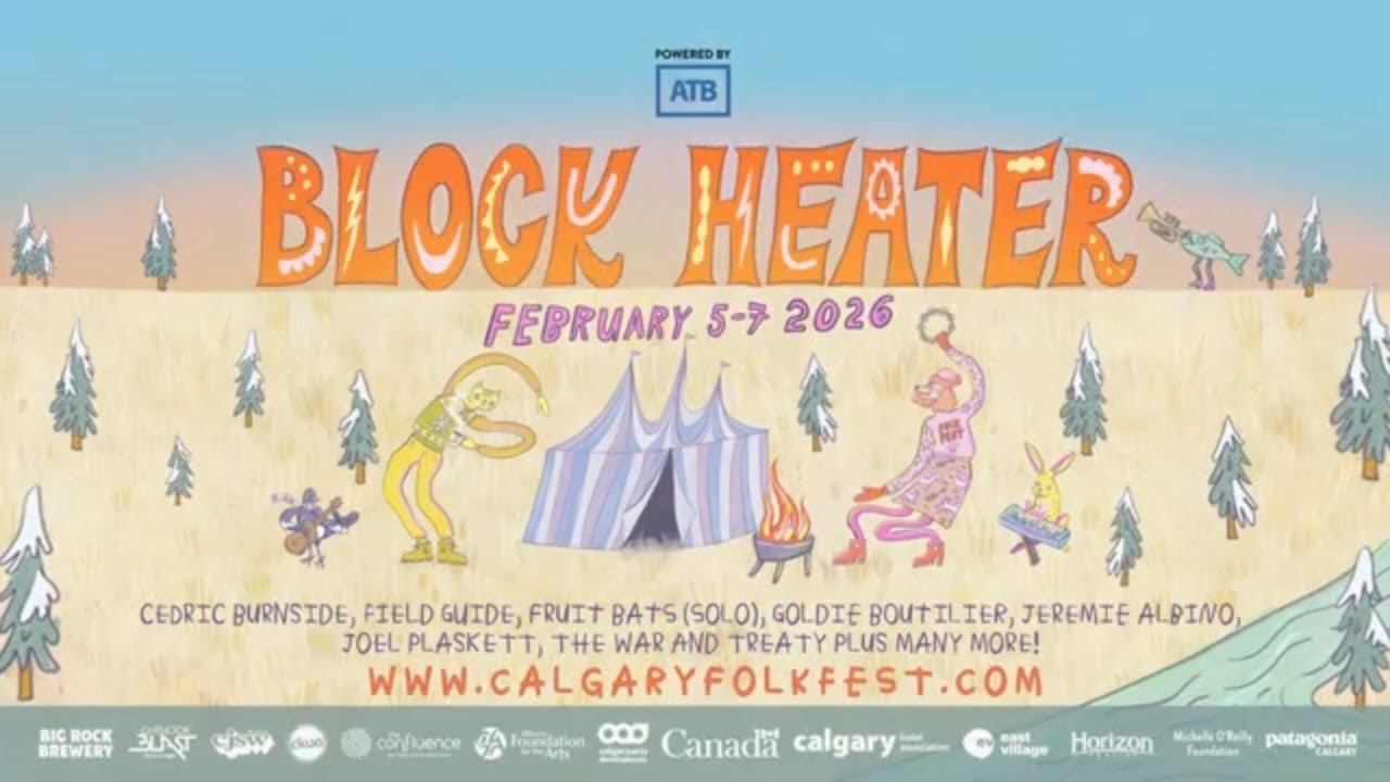 Calgary Folk Fest's Block Heater 2026 - Promo Video