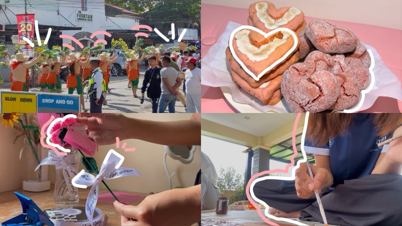 Uni Archive🏫| foundation week+preparations, rush orders, valentine’s day!