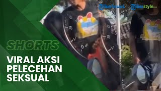 Viral Video Pria Lakukan Pelecehan Ual Ke Pengendara Motor Wanita, Polisi Ungkap Motifnya