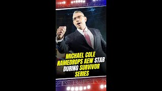 Famous Did Michael Cole Name-Drop an AEW Star WWE Fans React! #MichaelCole #JonMoxley #WWEAEW #shorts Profile