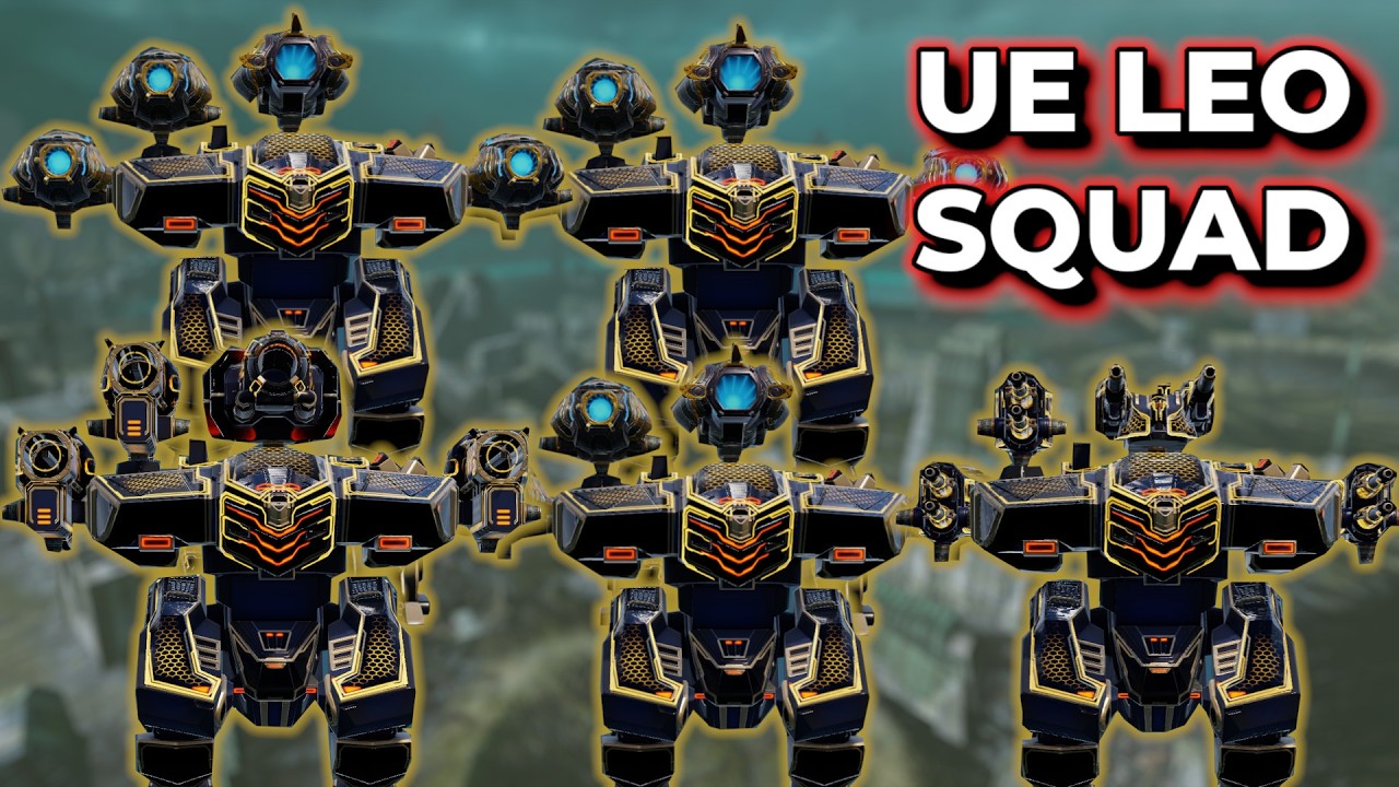 WR - UE Leo Squad Raids Enemies W/ @_xCHONAx @LionWR17 @WR-Professor @AlexisWRYT  War Robots