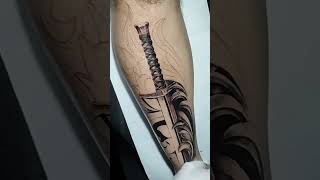 Espada Rei Arthur Excalibur Tattoo - PRIMEIRA SESSÃO Espada Rei Arthur Excalibur Tattoo - PRIMEIRA SESSÃO