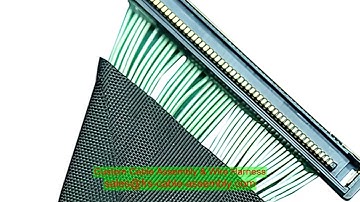 Dây lưới tùy chỉnh Cáp lắp ráp cáp LVDS tùy chỉnh cho Video cao 2 Core OFC Giá .5m