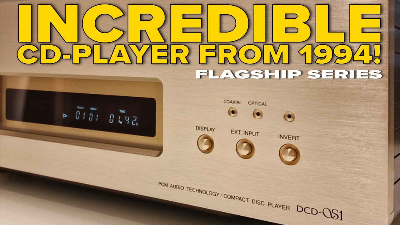 Denon's S series LEGEND! – DCD-S1 CD Player 30 years later