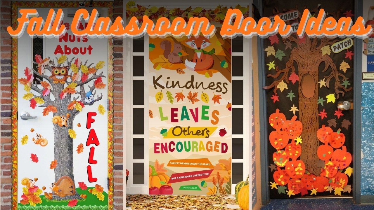 Autumn Classroom Door Ideas That Transform Your Hallway Display