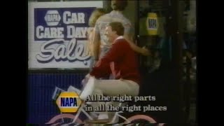 1987 Napa Auto Parts Retro Tv Commercial Ad