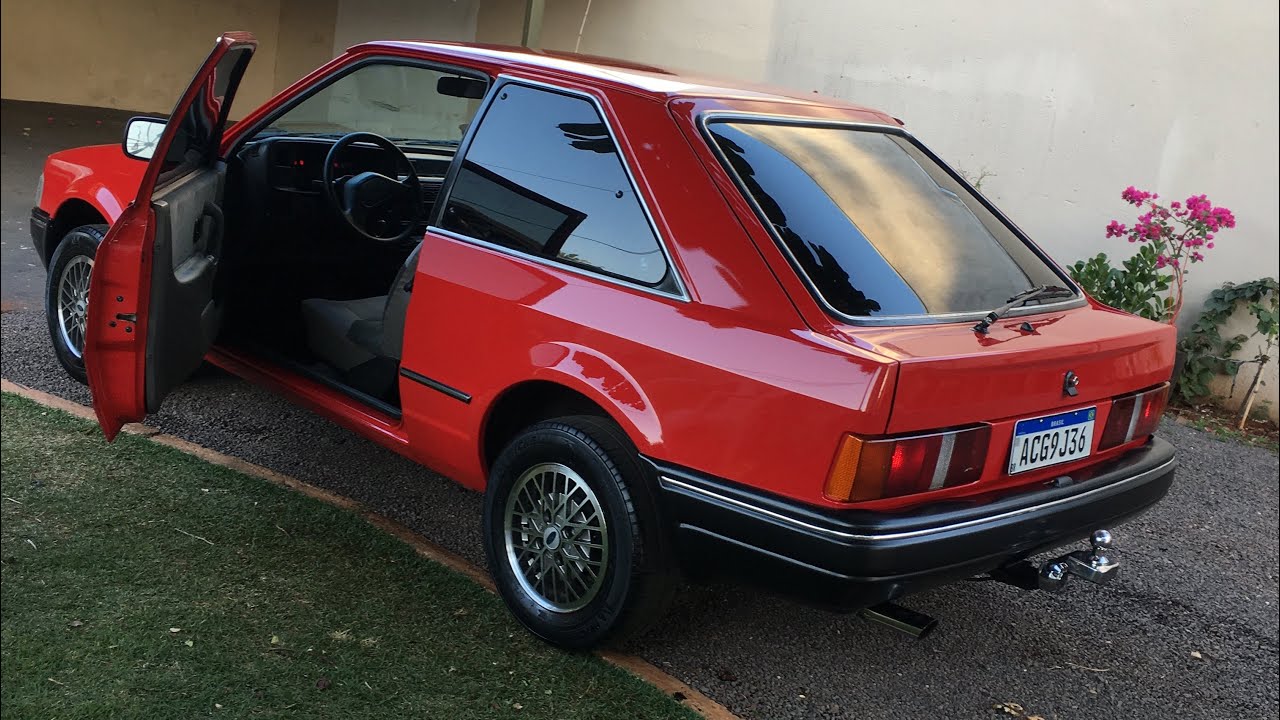 Ford Escort GL 1.6 CHT 1991 Vermelho