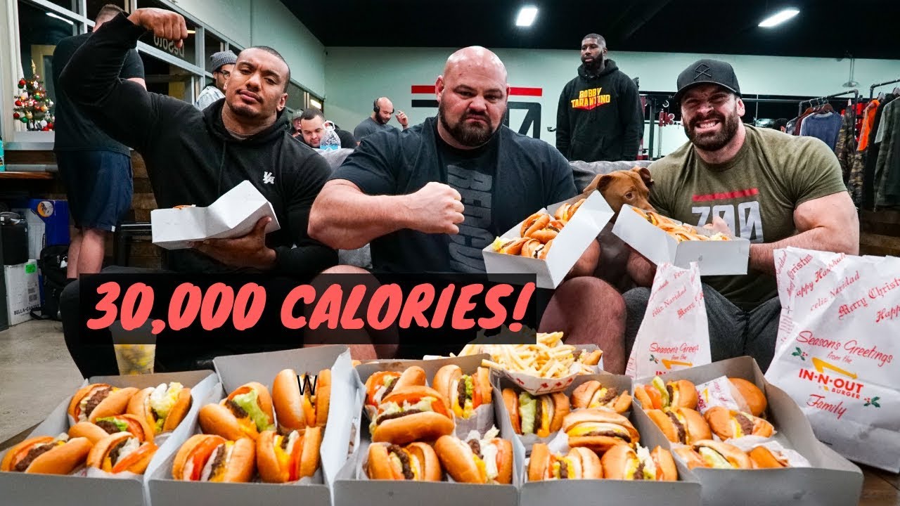 fitness, brian shaw, larry wheels, eating challenge, cheat meal, epic, bria...