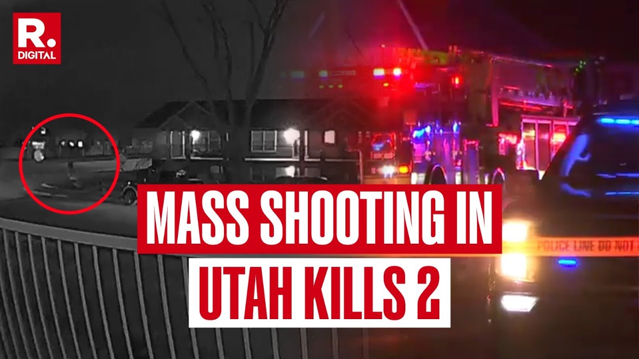Mass Shooting Kills 2 People & Several Injured Outside A Church In Utah, Police Launches Manhunt