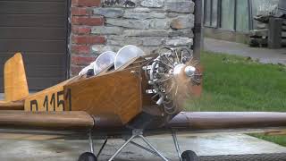 JPHANART RADIAL ENGINE  7 77 CC EVO TEST KLEMM