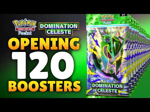 MEGA PACK OPENING OF THE NEW CELESTIAL DOMINATION B4 BOOSTERS on POKEMON TCG POCKET !
