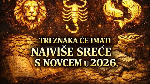 Tri znaka će imati najviše sreće s novcem u 2026. godini