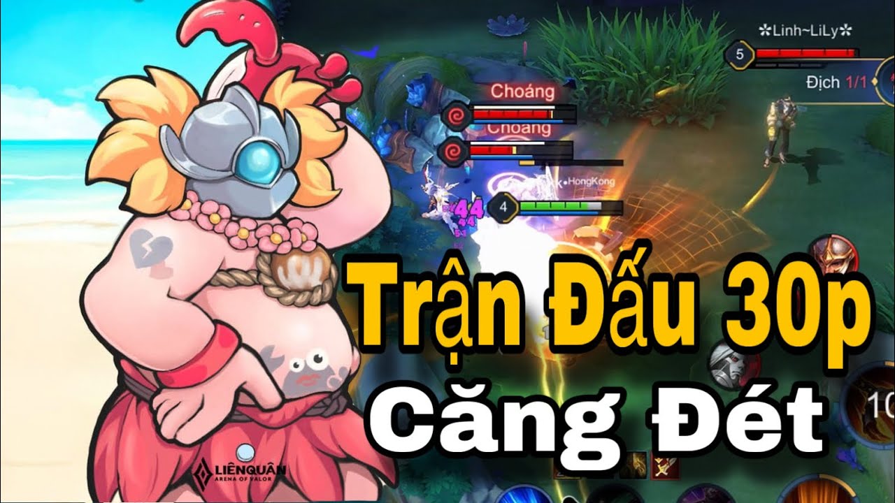 Trận Đấu Gần 30p Căng Đét | Grakk HongKong