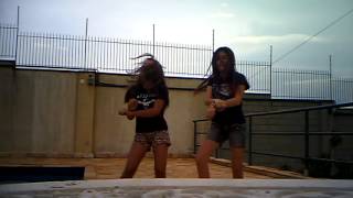 Fer e Gabi dan�ando PSY Gangnam Style