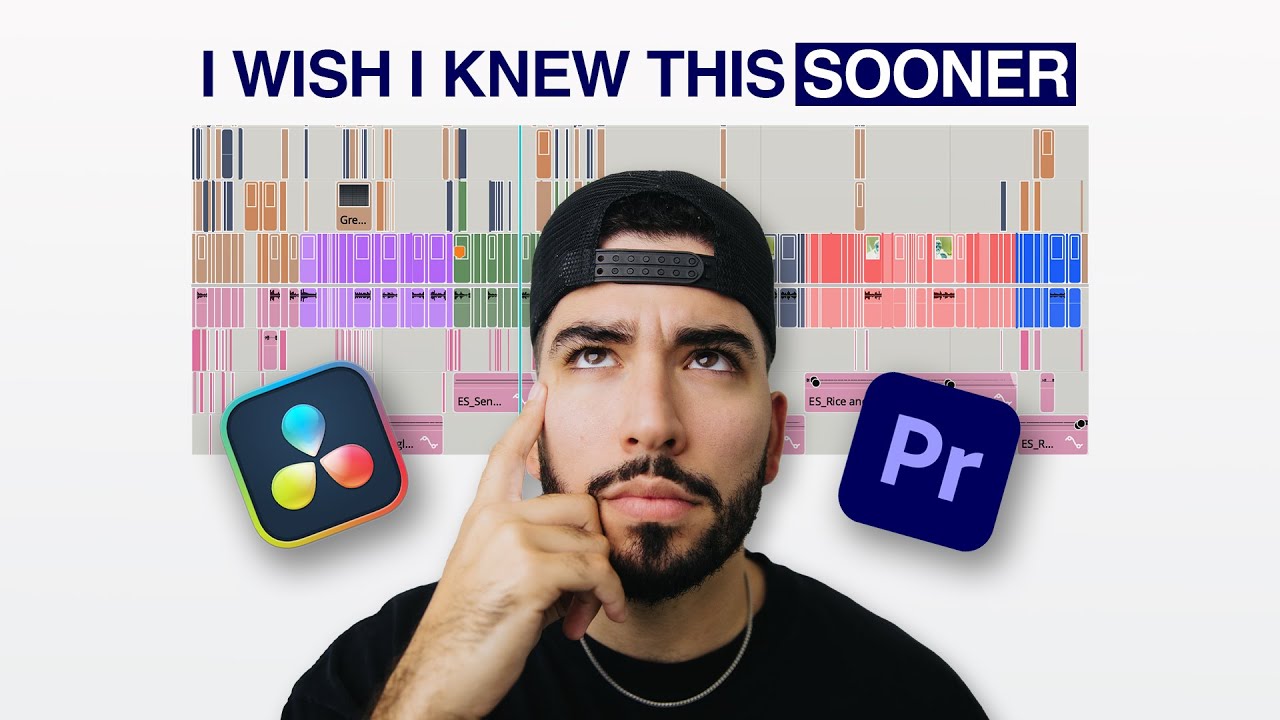 How to STOP Being a Slow Video Editor | Tips to Edit Faster in Davinci Resolve & Premiere Pro 2024