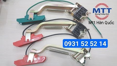 Chổi quét điện cầu trục 1P 3P 4P - Ray điện Hàn Quốc 1P 3P 4P - Ray điện an toàn hộp kín 4P 5P 6P 7P