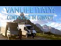 Vanlife Italy - Continued in Convoy [Insta-stories]