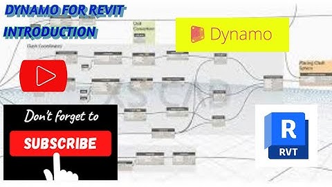 Dynamo for Revit Tutorial I Introduction to Dynamo I Dynamo for Beginner I Revit I BIM