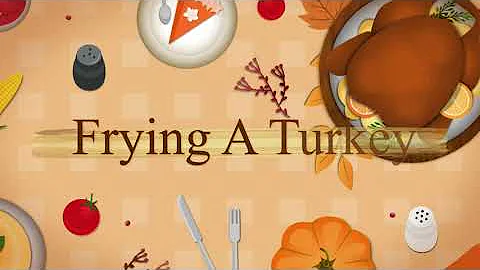 How to Fry a Turkey Video 2020.....Without Burning...