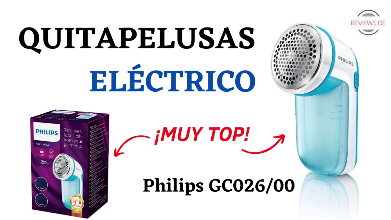 Philips GC026/00 🧹 QUITAPELUSAS ELÉCTRICO 🔋 // Reviews De