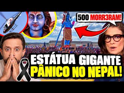 😱 NINGUÉM ESPERAVA ISSO! 🚨 NEPAL Inaugura Estátua GIGANTE APÓS TERREMOTO! Olha que Aconteceu...