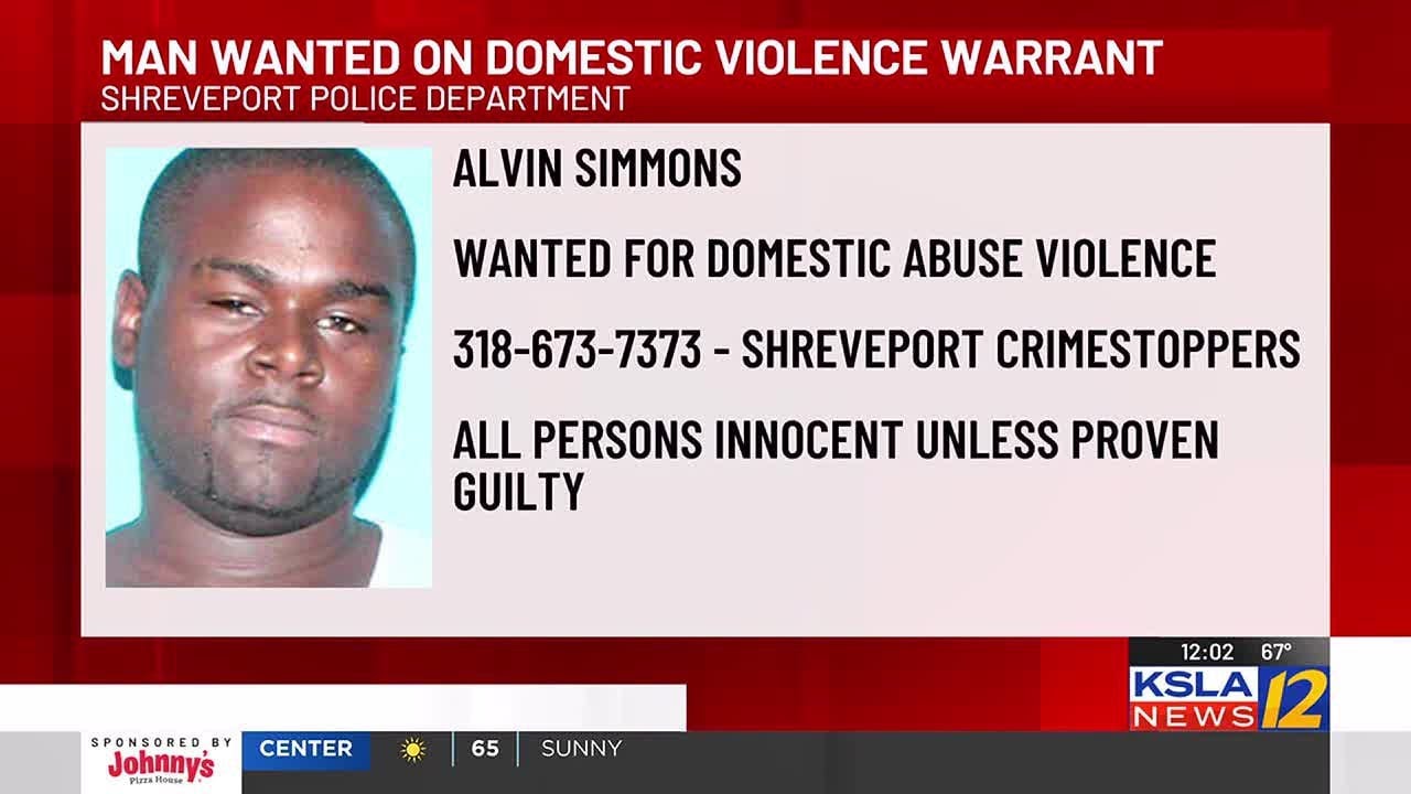 Man wanted on domestic violence warrant - YouTube