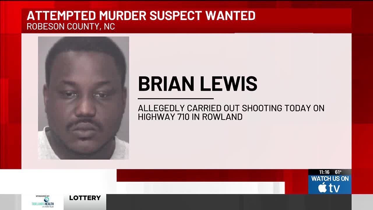 Man wanted in Robeson County shooting, deputies say - YouTube