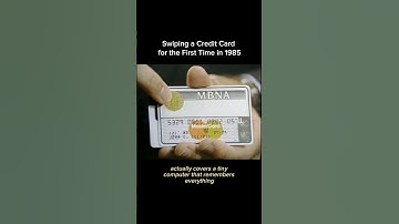 When swiping a credit card was revolutionary #nostalgia #80s #shorts