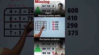 Part-5 Pak Army Math Reasoning Questions #shorts
