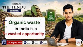 13 August 2026 || The Hindu Editorial Today || Learn English Through Newspaper || Wasted Opportunity