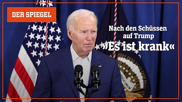 Biden verurteilt Angriff auf Trump: »Jeder, wirklich jeder muss das verurteilen« | DER SPIEGEL