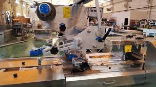 flow packing machine with Nitrogen inject