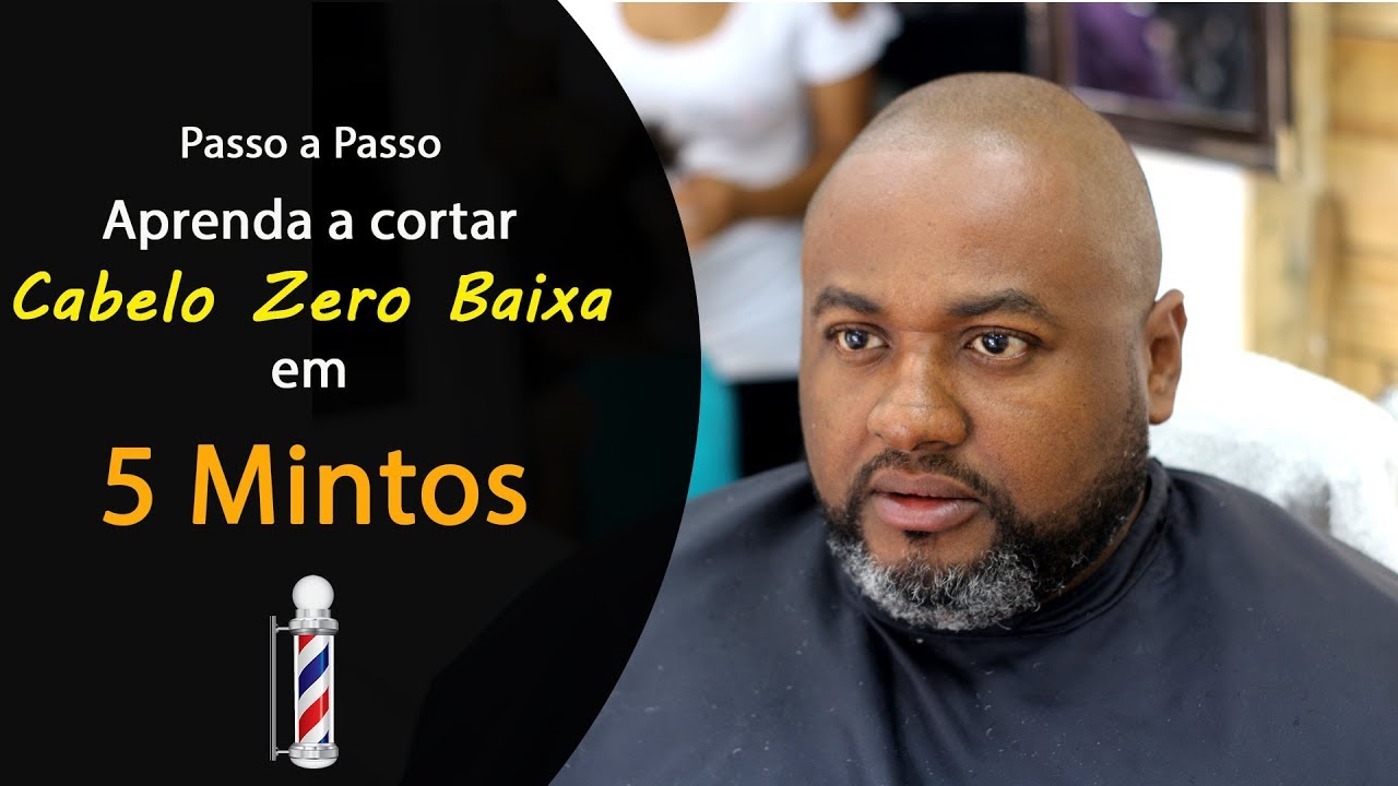 💈Passo a passo Corte de cabelo Raspado Zero Baixa Tutorial careca com  barba-Tutorial para barbeiro - YouTube
