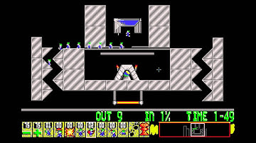 Lemmings Plus II Bonus [Reverse 05]: Suicide Method 1