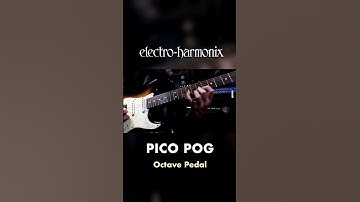 EHX Pico POG Octave Pedal Demo by Bill Ruppert