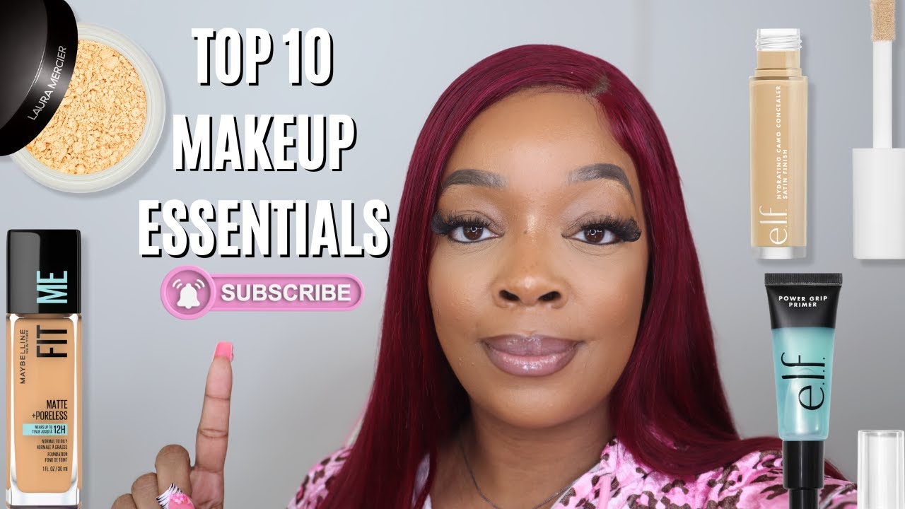 Top 10 Essential Makeup Products for Beginners