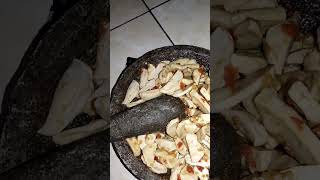 Basreng cobek nya pedas banget 🤗 #ytshorts #masakanrumahan #kulinerindonesia
