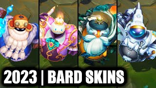 ALL BARD SKINS SPOTLIGHT 2023 | League of Legends