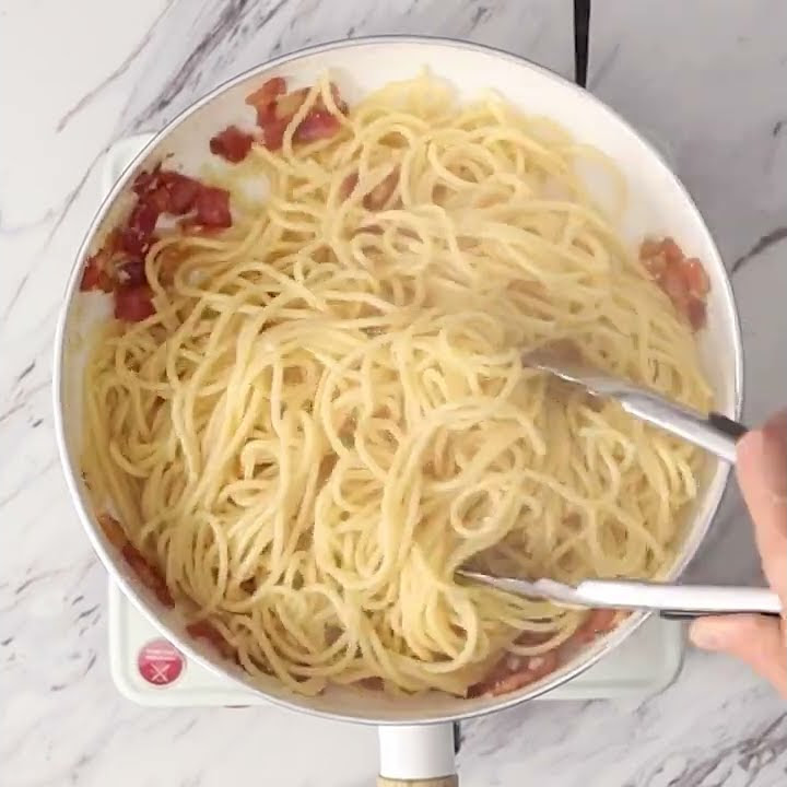 Pasta Carbonara With Quail Eggs Recipe | Spring Creek Quail Farms - YouTube