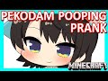 【Hololive】Subaru: Pekodam Pooping Prank【Minecraft】【Eng Sub】