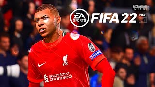 MBAPPÉ à LIVERPOOL // FIFA 22 PS5 MOD Ultimate Difficulty Career Mode HDR Next Gen