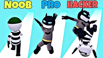 NOOB vs PRO vs HACKER in Ragdoll Hero