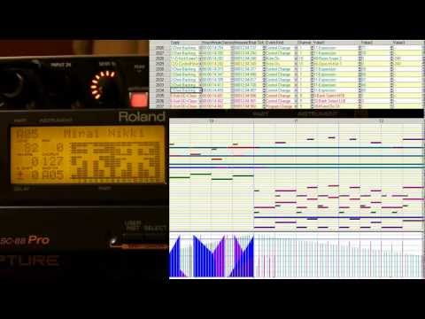 [MIDI] Kuusou Mesorogiwi (Mirai Nikki OP) on SC-88Pro (Full instrumentation)