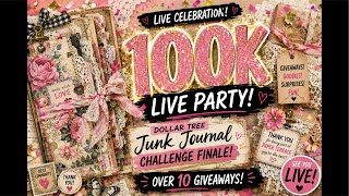 100k Livestream Party With GIVEAWAYS & Dollar Tree JJ Challenge Finale