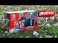 este es el NUEVO PACK Nintendo SWITCH edición MARIO KART 8 Deluxe para NAVIDAD 😄 UNBOXING