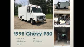 1995 Chevy P30 Step Van Running/Driving Project Van. Coming to eBay 7/20/2026!