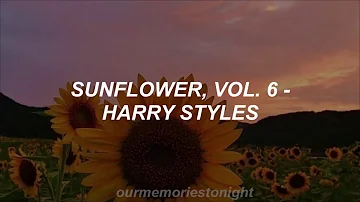 harry styles - sunflower, vol. 6 // lyrics