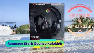 Rampage  ( RM-K6 ) STARK Gaming Kulaklık İncelemesi !
