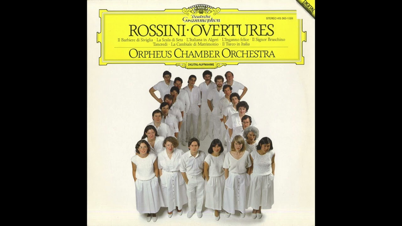 Silent Tone Record/ロッシーニ・序曲集/タンクレディ，アルジェの